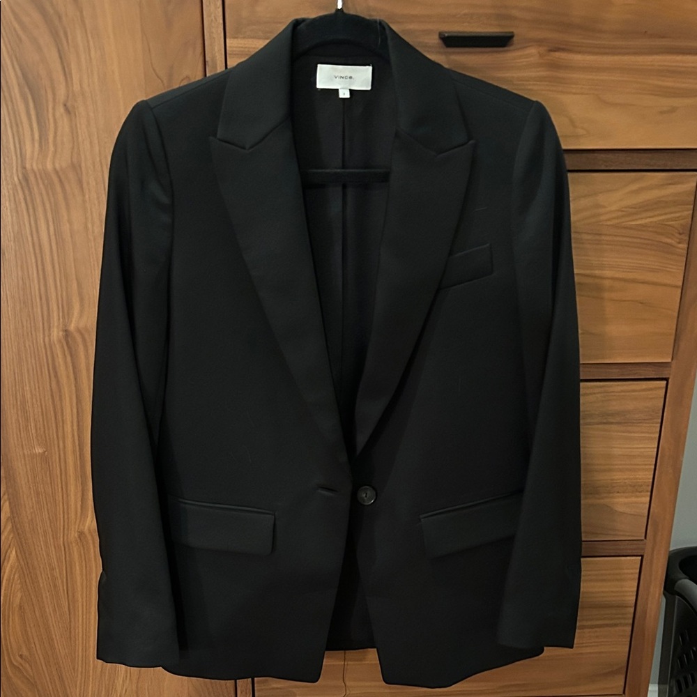 Vince Classic Black Blazer